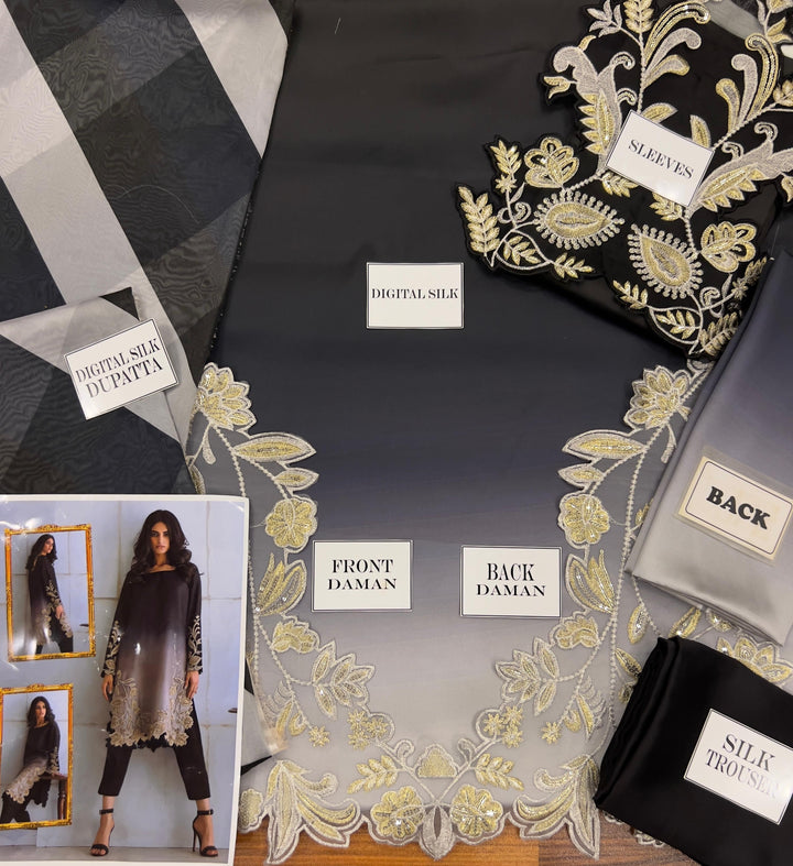 Peacock Silk Suit-Replica Suits-Replica Zone