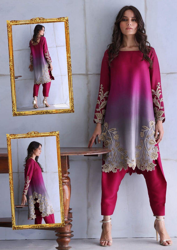 Peacock Silk Suit-Replica Suits-Replica Zone
