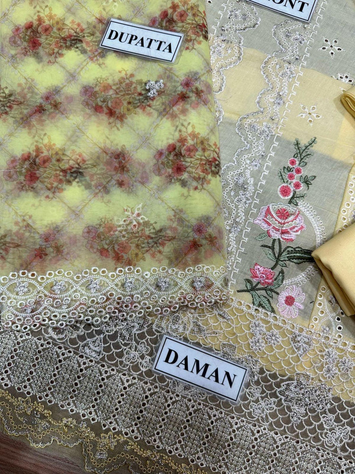 Qalamkar Cotton Suit-Cotton Suits-Replica Zone