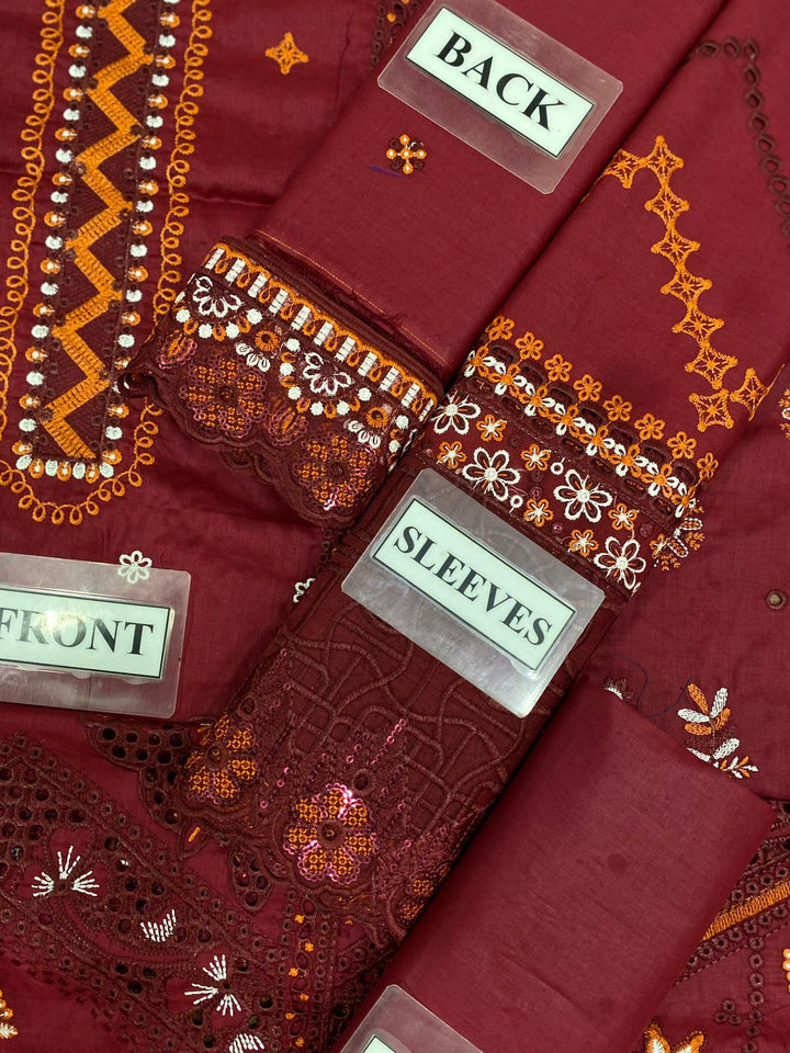 Qalamkar Cotton Suit-Cotton Suits-Replica Zone