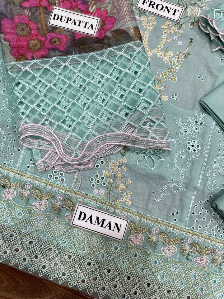 Qalamkar Cotton Suit-Cotton Suits-Replica Zone