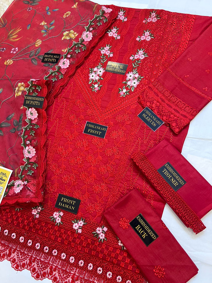 Qalamkar Cotton Suit-Cotton Suits-Replica Zone