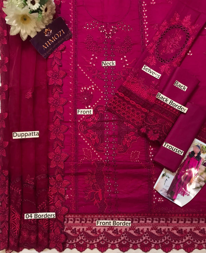 Qalamkar Lawn Suit-Lawn Suits-Replica Zone