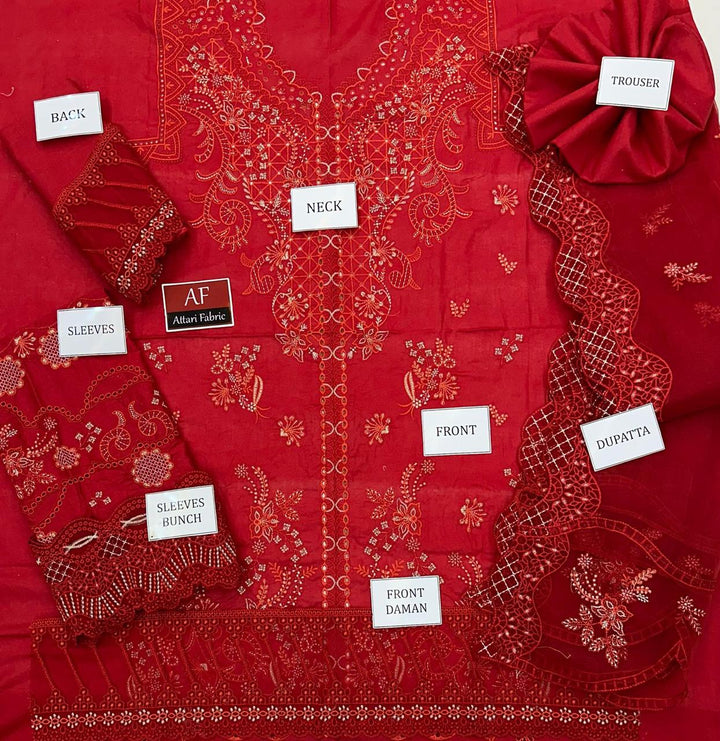 Qalamkar Lawn Suit-Lawn Suits-Replica Zone