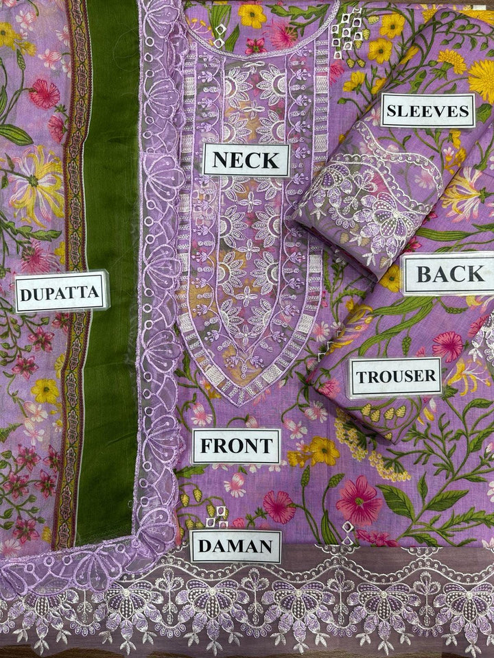 Qalamkar Lawn Suit-Lawn Suits-Replica Zone