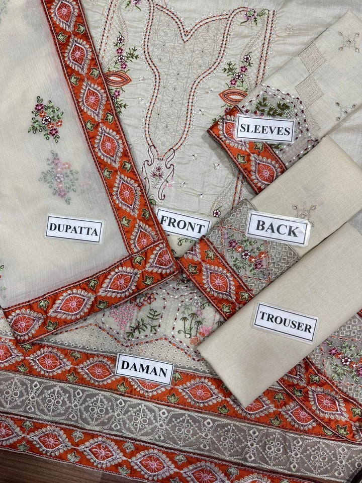 Qalamkar Lawn Suit-Lawn Suits-Replica Zone