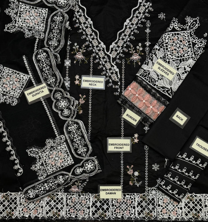 Qalamkar Lawn Suit-Lawn Suits-Replica Zone