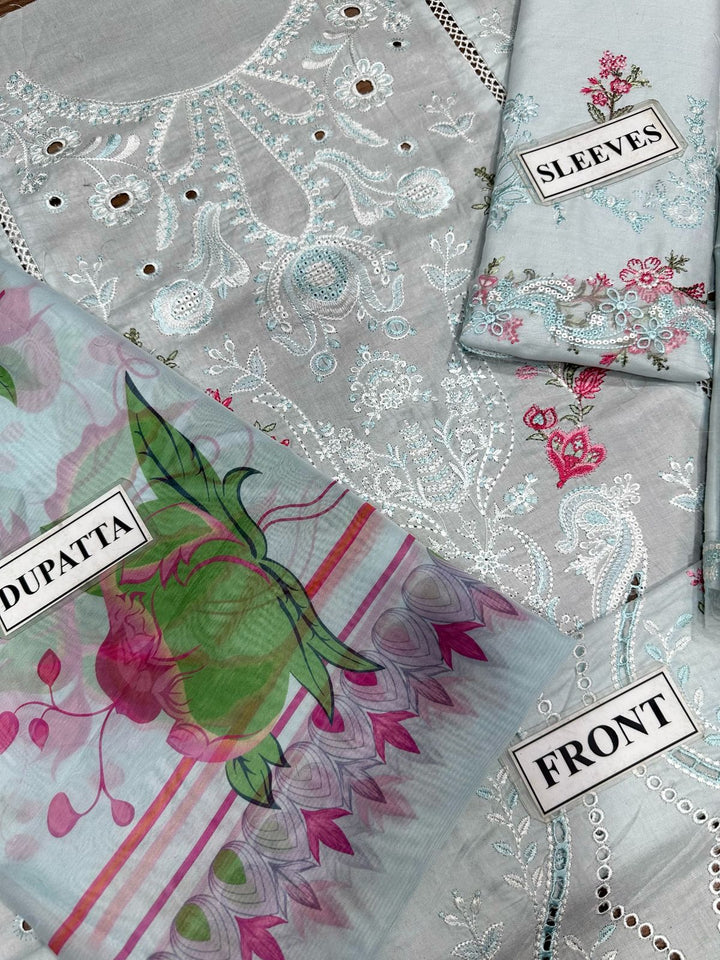 Qalamkar Lawn Suit-Lawn Suits-Replica Zone