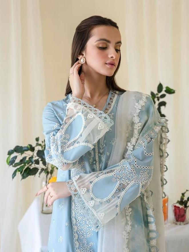 Qalamkar Lawn Suit-Lawn Suits-Replica Zone