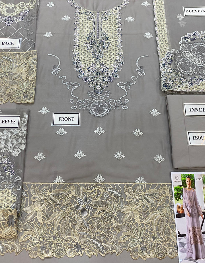 Ramsha Chiffon Suit-Replica Suits-Replica Zone