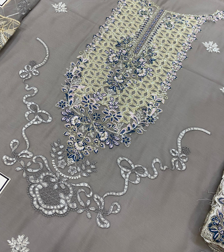 Ramsha Chiffon Suit-Replica Suits-Replica Zone