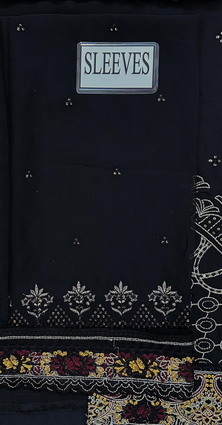 Ramsha Chiffon Suit-Replica Suits-Replica Zone