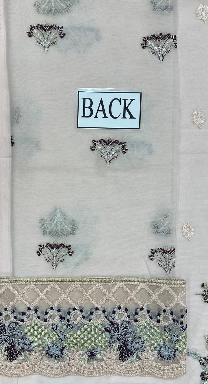 Ramsha Chiffon Suit-Replica Suits-Replica Zone