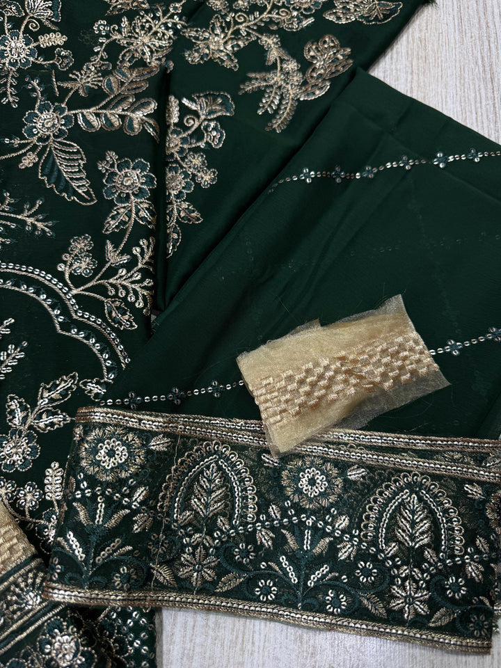 Ramsha Chiffon Suit-Replica Suits-Replica Zone