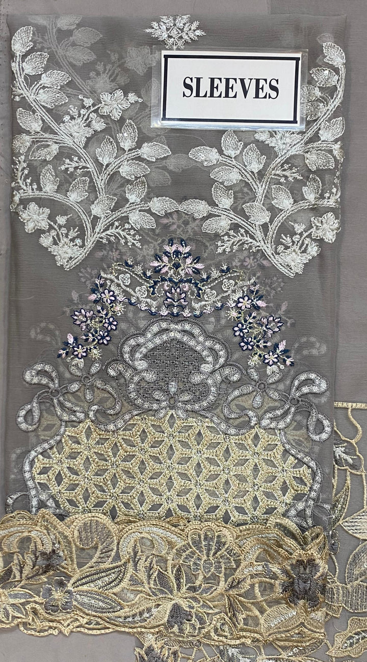 Ramsha Chiffon Suit-Replica Suits-Replica Zone