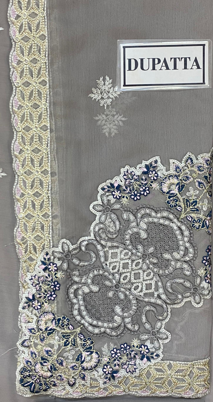 Ramsha Chiffon Suit-Replica Suits-Replica Zone