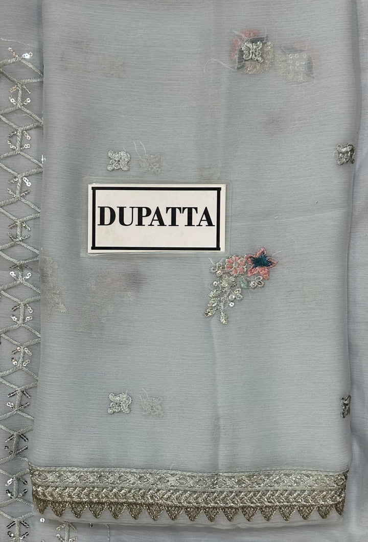 Ramsha Chiffon Suit-Replica Suits-Replica Zone