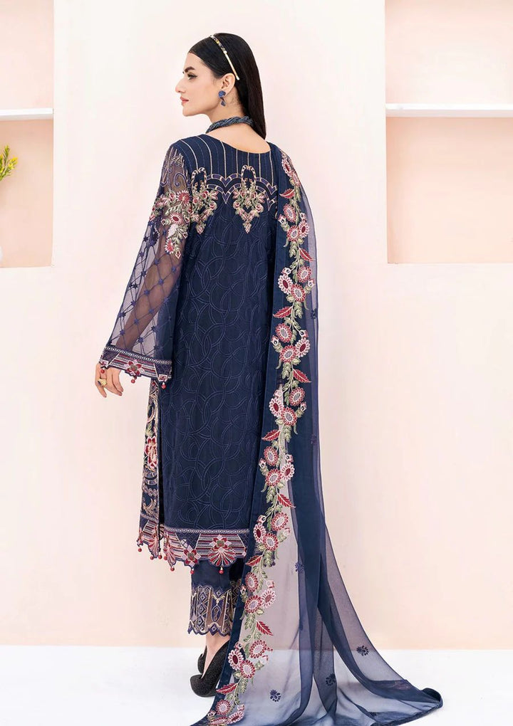 Ramsha Chiffon Suit-Replica Suits-Replica Zone