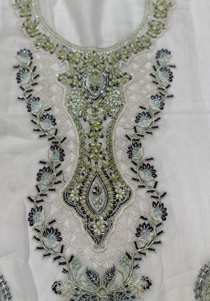 Ramsha Chiffon Suit-Replica Suits-Replica Zone