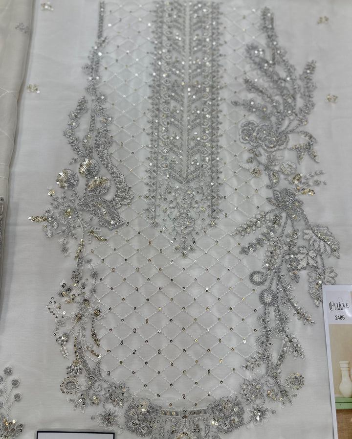 Ramsha Chiffon Suit-Replica Suits-Replica Zone