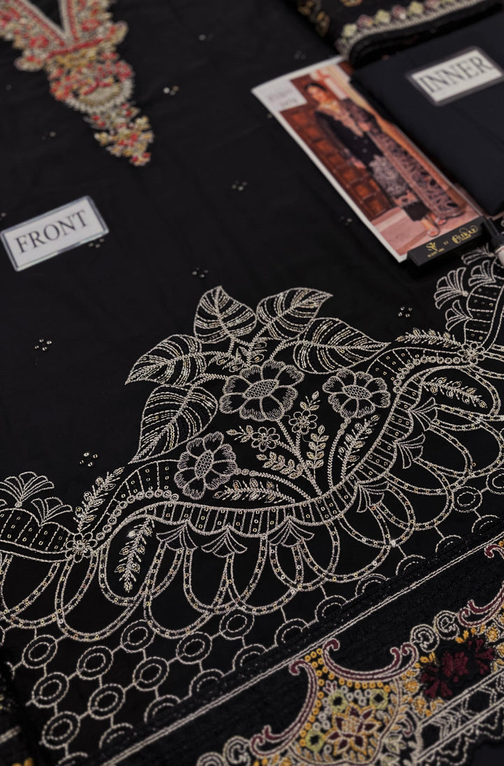 Ramsha Chiffon Suit-Replica Suits-Replica Zone