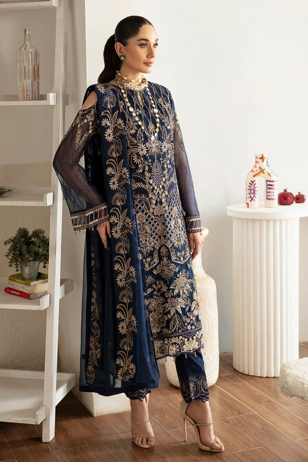 Ramsha Chiffon Suit-Replica Suits-Replica Zone