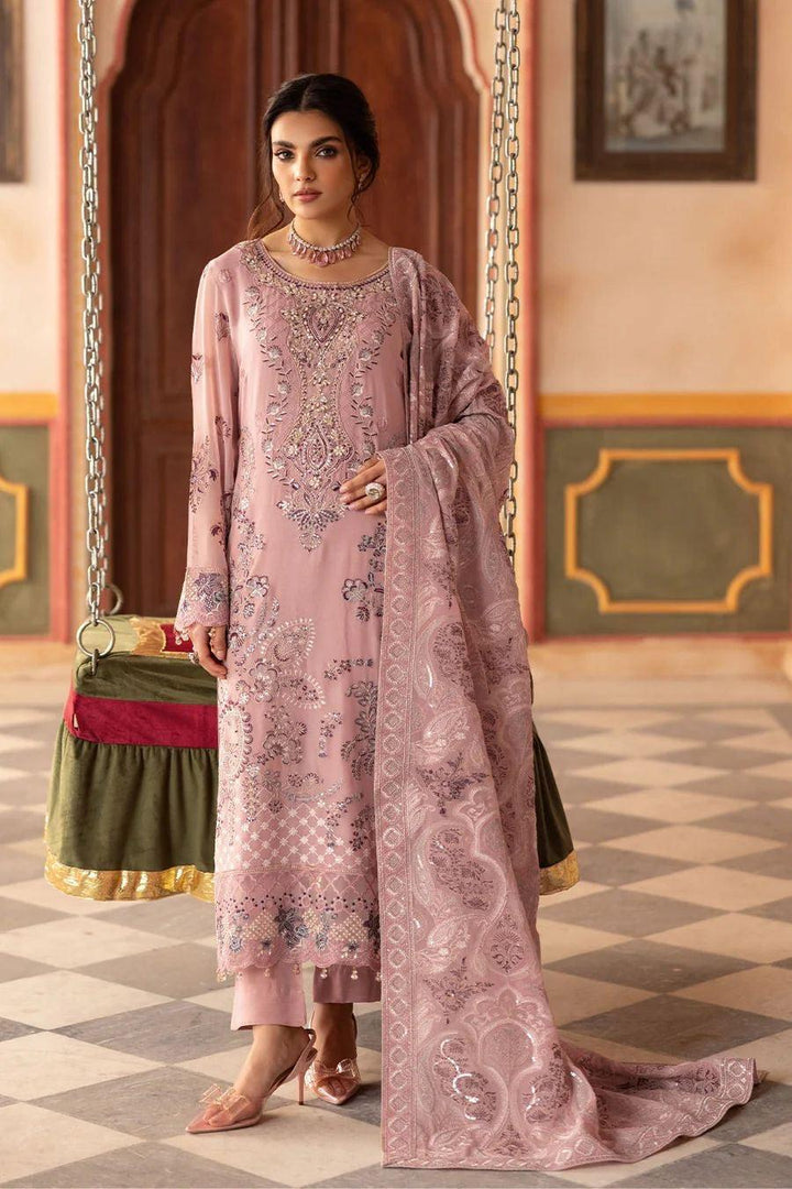 Ramsha Chiffon Suit-Replica Suits-Replica Zone