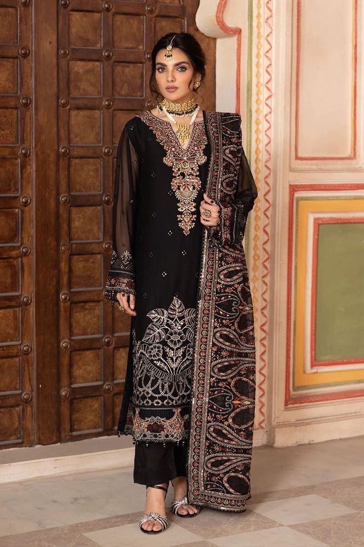 Ramsha Chiffon Suit-Replica Suits-Replica Zone