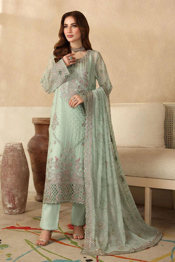 Ramsha Chiffon Suit-Replica Suits-Replica Zone