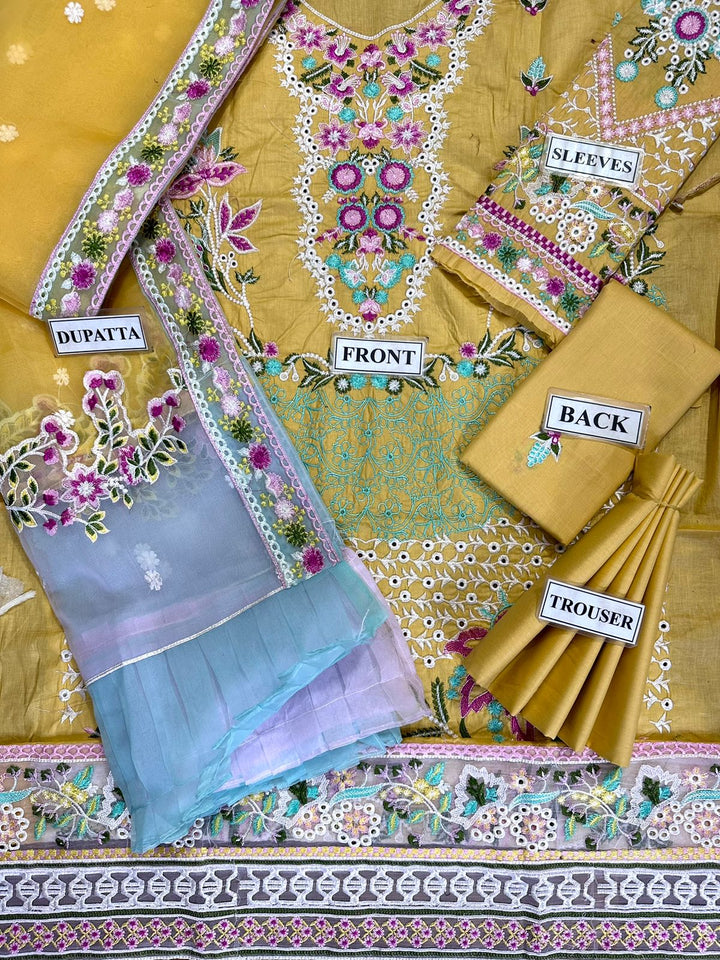 Ramsha Cotton Suit-Cotton Suits-Replica Zone