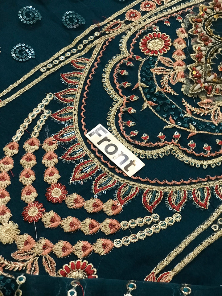 Ramsha Organza Suit-Replica Suits-Replica Zone