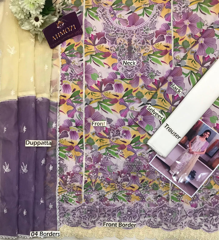 Rang Rasiya Lawn Suit-Lawn Suits-Replica Zone