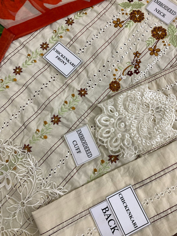 Roohenaz Cotton Suit-Cotton Suits-Replica Zone