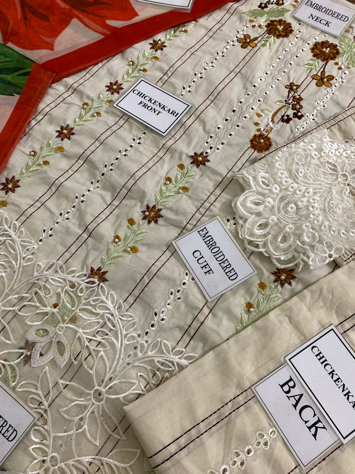 Roohenaz Cotton Suit-Cotton Suits-Replica Zone
