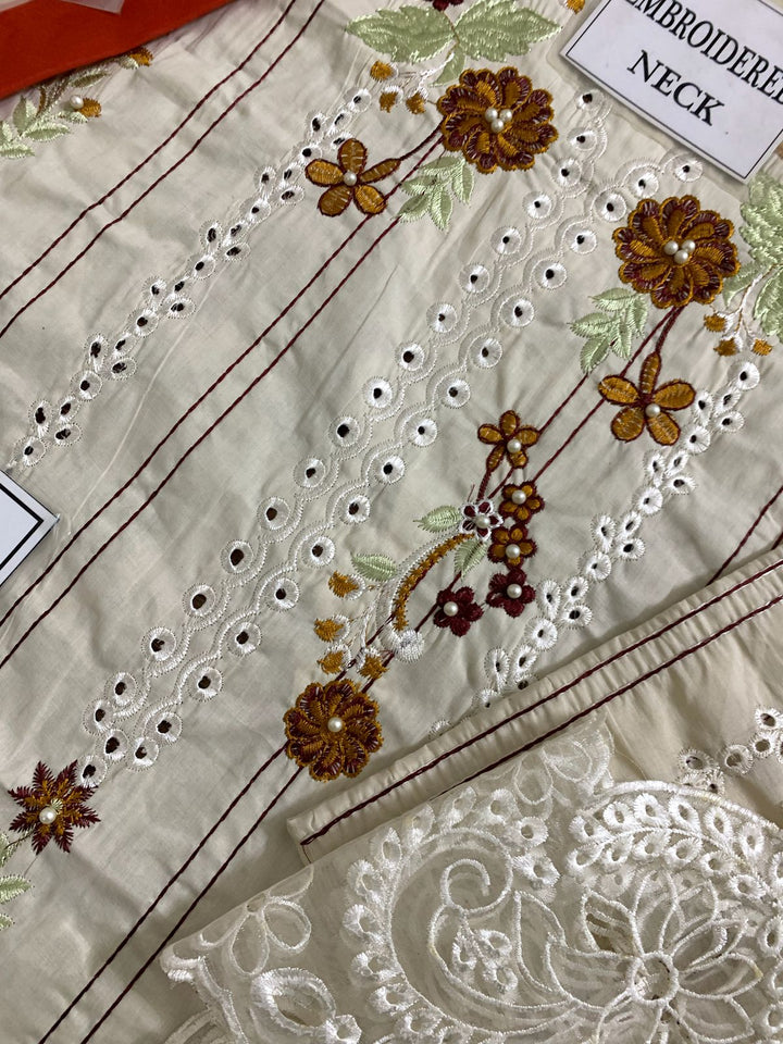 Roohenaz Cotton Suit-Cotton Suits-Replica Zone