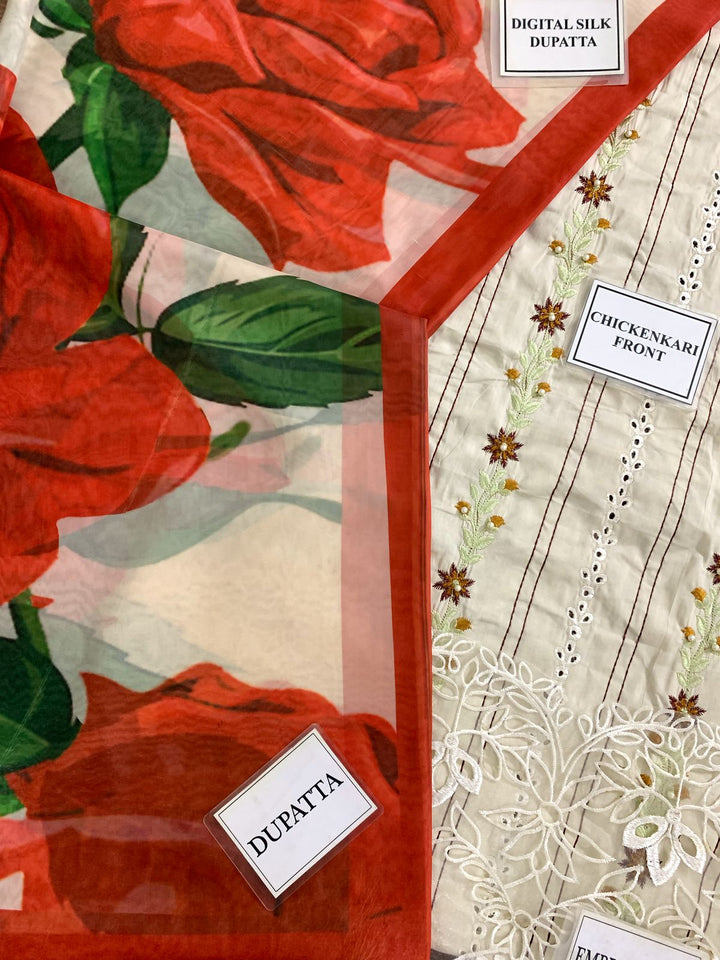 Roohenaz Cotton Suit-Cotton Suits-Replica Zone