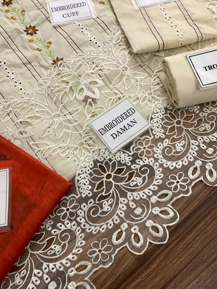 Roohenaz Cotton Suit-Cotton Suits-Replica Zone