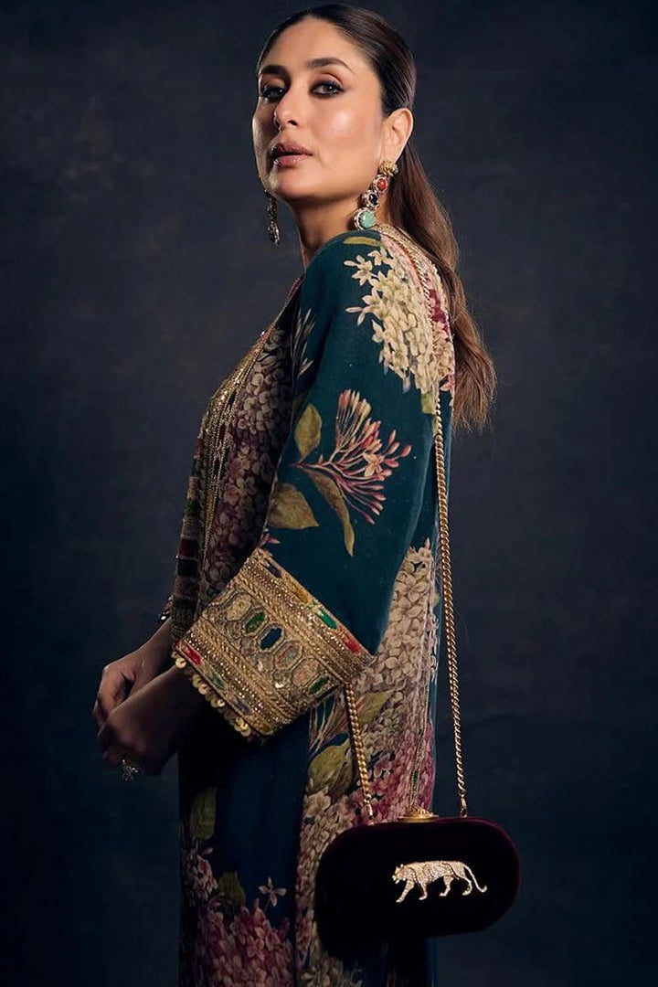 Sabya Sachi Silk Suit-Replica Suits-Replica Zone