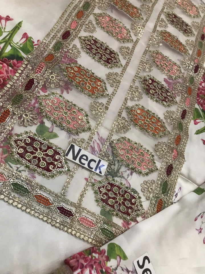 Sabya Sachi Silk Suit-Replica Suits-Replica Zone