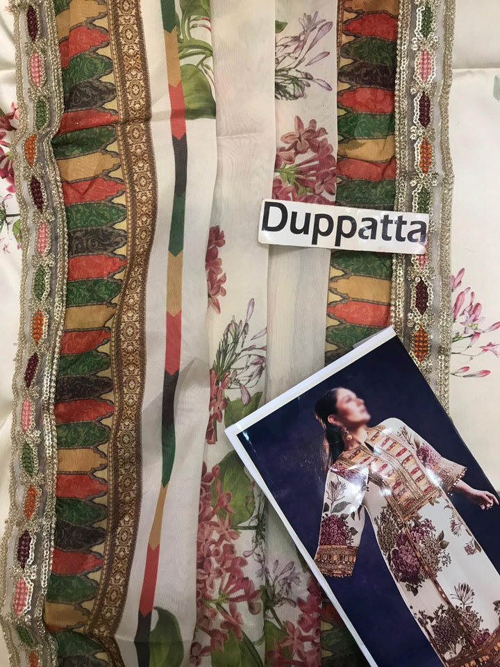 Sabya Sachi Silk Suit-Replica Suits-Replica Zone