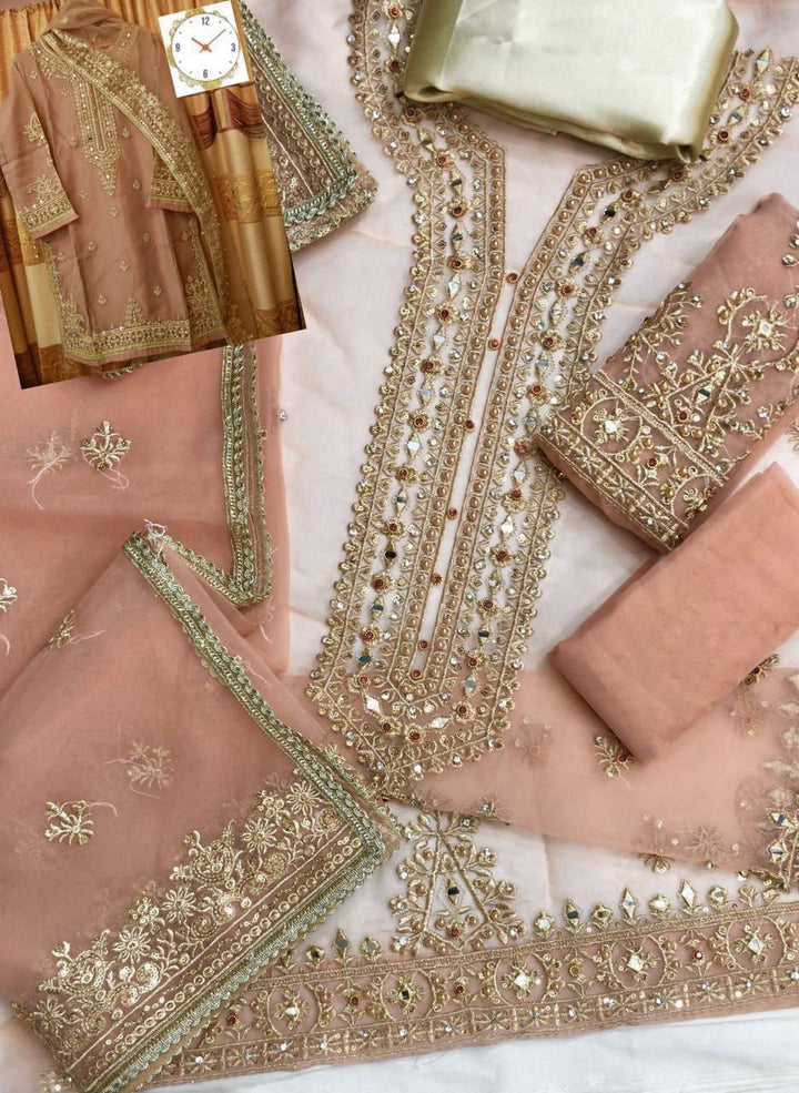 Sada Bahar Organza Suit-Replica Suits-Replica Zone