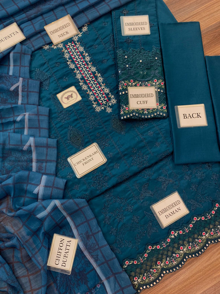 Sadia Asad Cotton Suit-Cotton Suits-Replica Zone