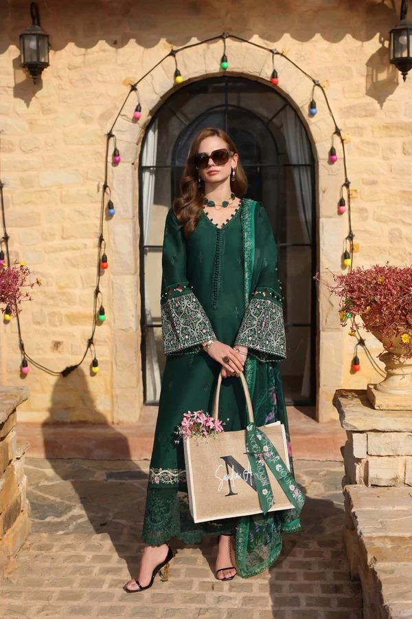 Sadia Asad Lawn Suit-Lawn Suits-Replica Zone