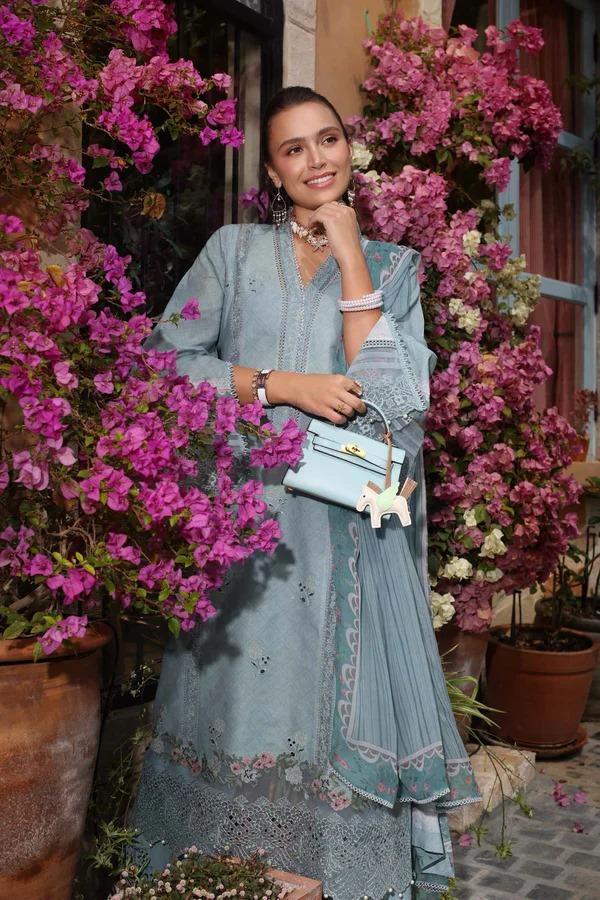 Sadia Asad Lawn Suit-Lawn Suits-Replica Zone