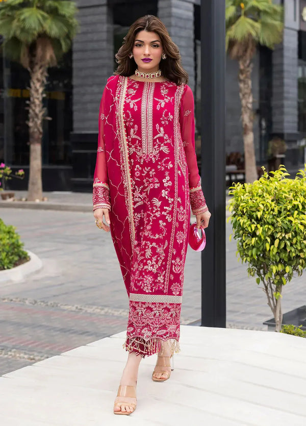 Sahane Chiffon Suit-Replica Suits-Replica Zone