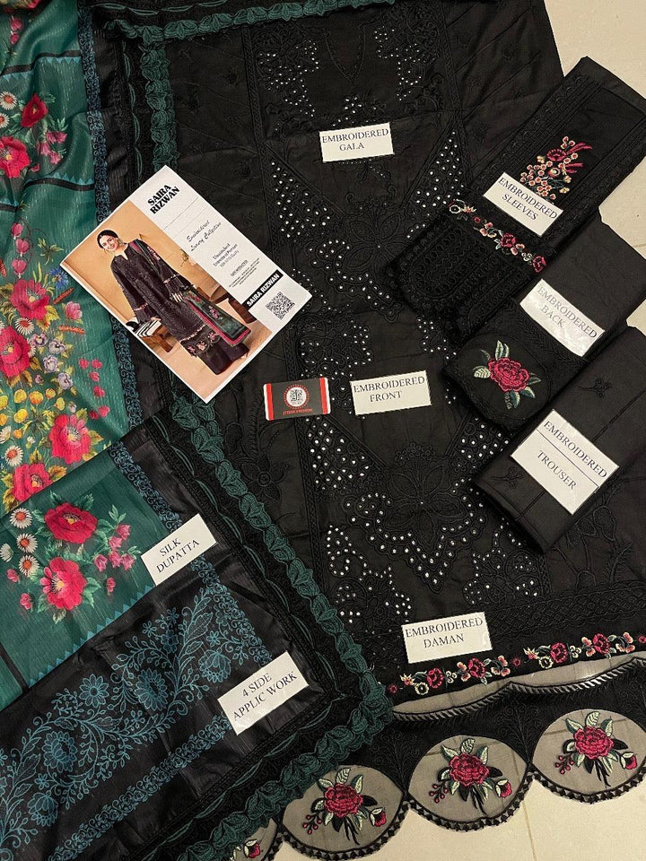 Saira Rizwan Cotton Suit-Cotton Suits-Replica Zone