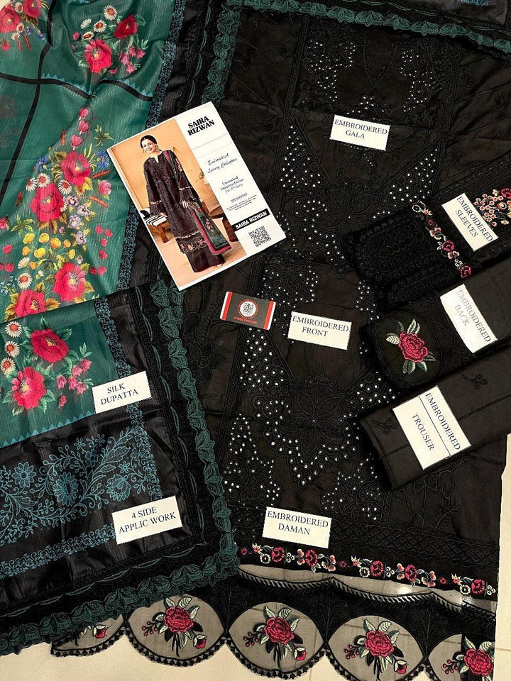 Saira Rizwan Cotton Suit-Cotton Suits-Replica Zone