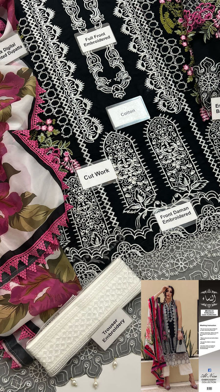 Saira Rizwan Cotton Suit-Cotton Suits-Replica Zone