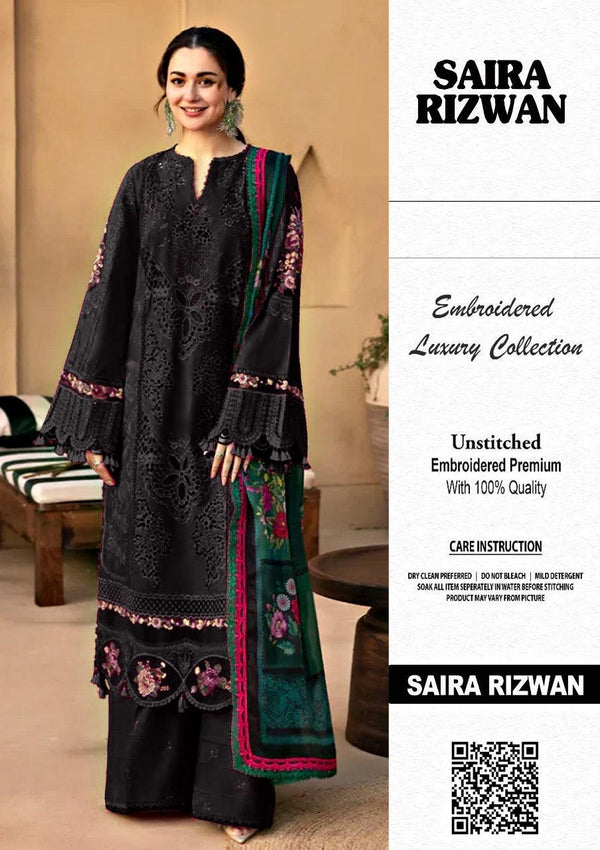 Saira Rizwan Cotton Suit-Cotton Suits-Replica Zone