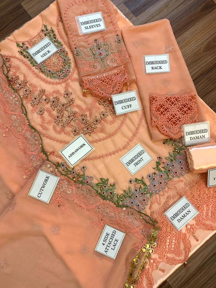 Sana Safinaz Chiffon Suit-Replica Suits-Replica Zone